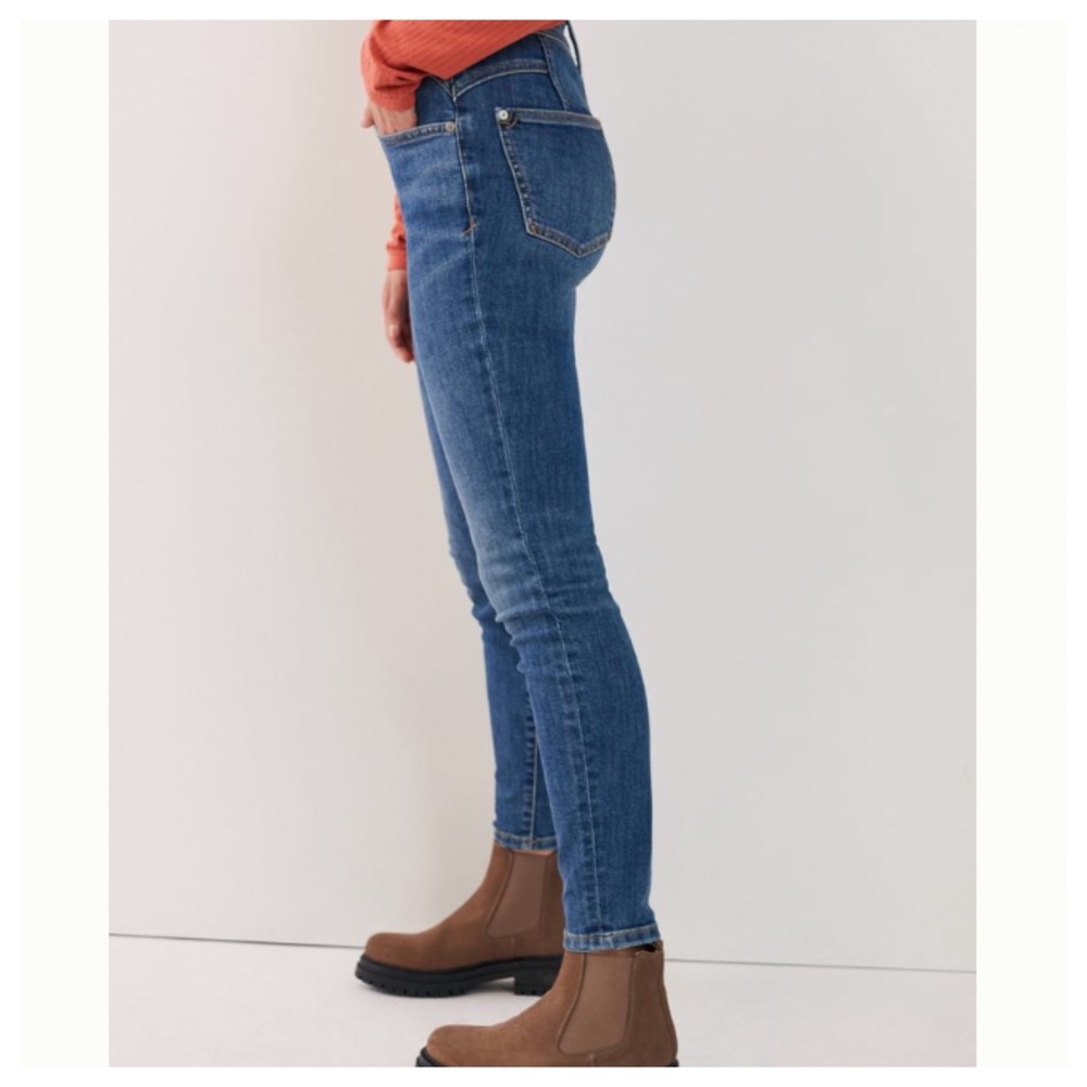 ANTHROPOLOGIE PILCRO IRIS High Rise Skinny JEANS size 27 - Picture 4 of 13